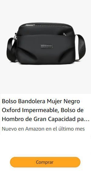 Bolso Bandolera Negro