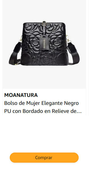 bolso mujer negro