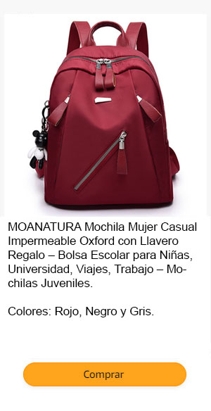 Mochila Mujer Casual Impermeable Oxford con Llavero Regalo – Bolsa Escolar para Niñas, Universidad, Viajes, Trabajo – Mochilas Juveniles